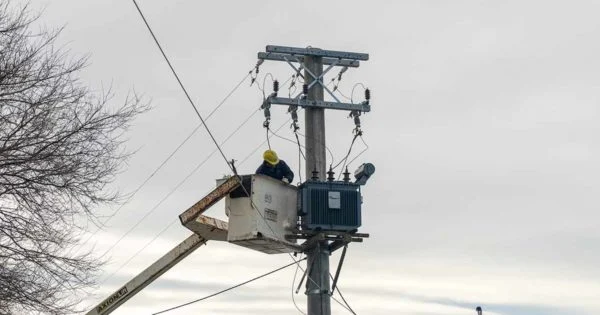 Corte tormenta eléctrica