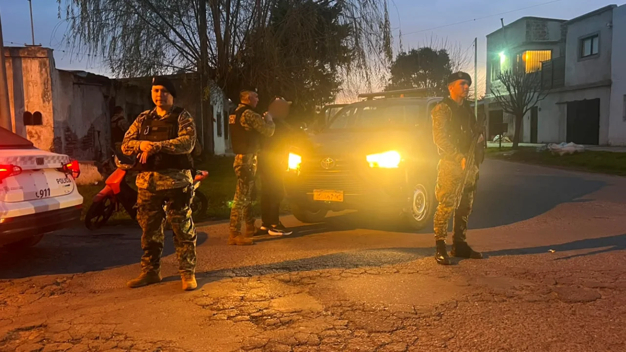 Operativo y detención