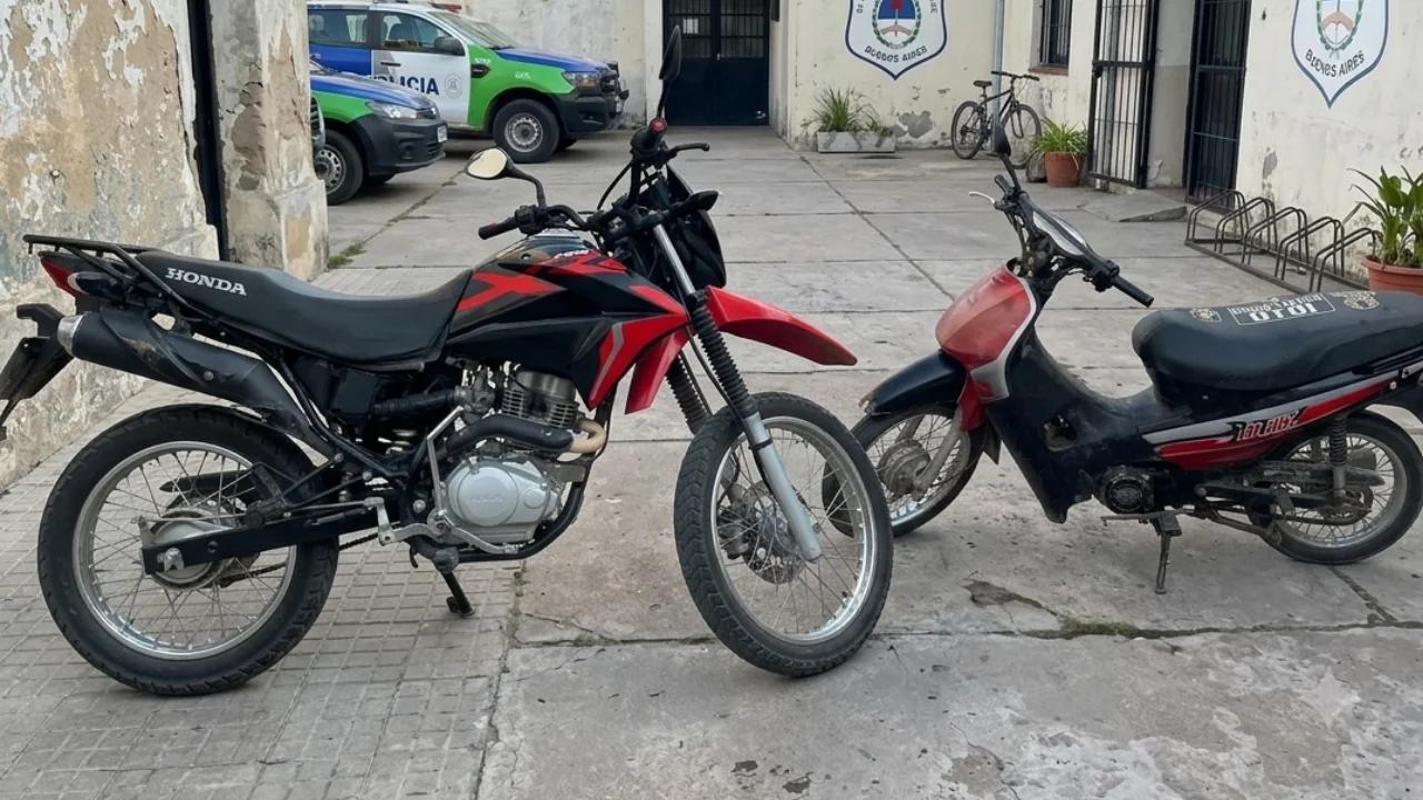 Motos secuestradas patio
