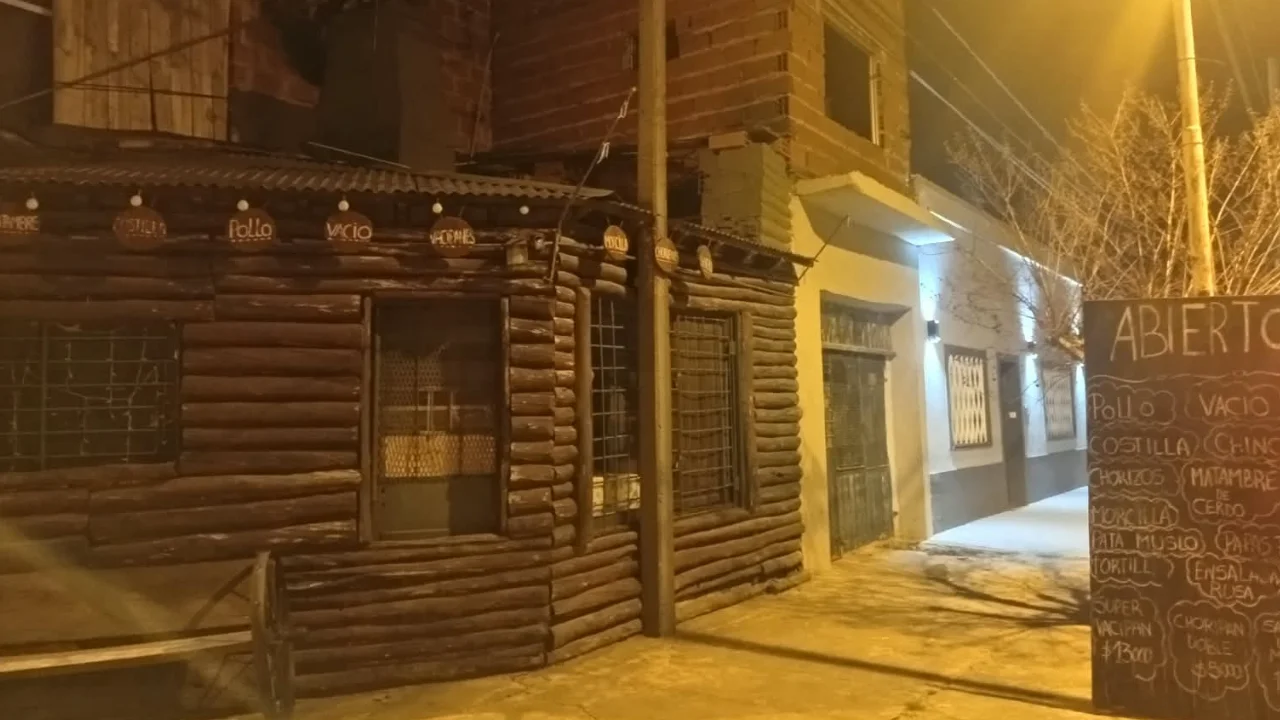Parrilla incendio