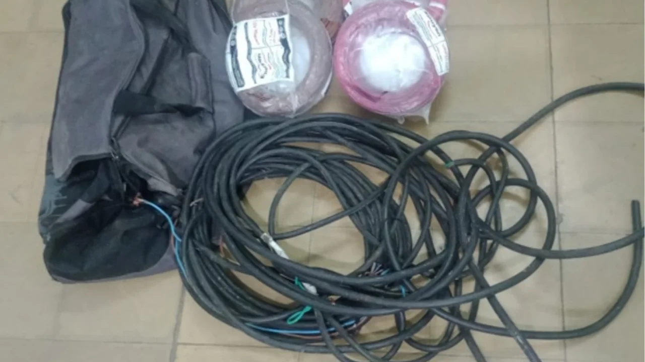 Cables robados