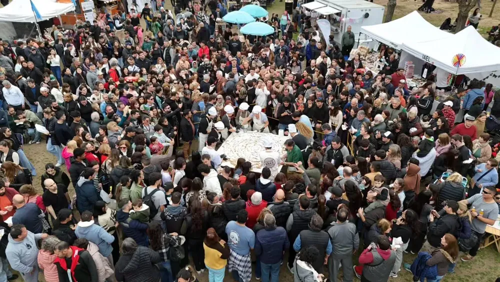 Ensaimada fiesta vista aérea