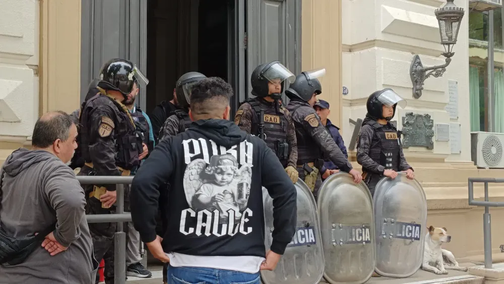 Protesta municipalidad otro