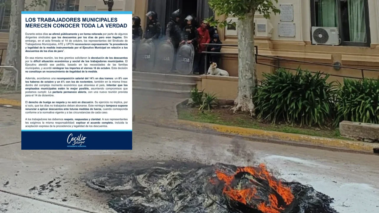 Salazar comunicado 