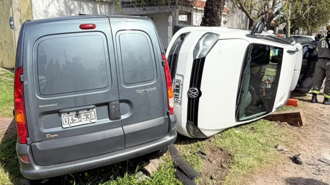 Choque Rivadavia y Beaumont 