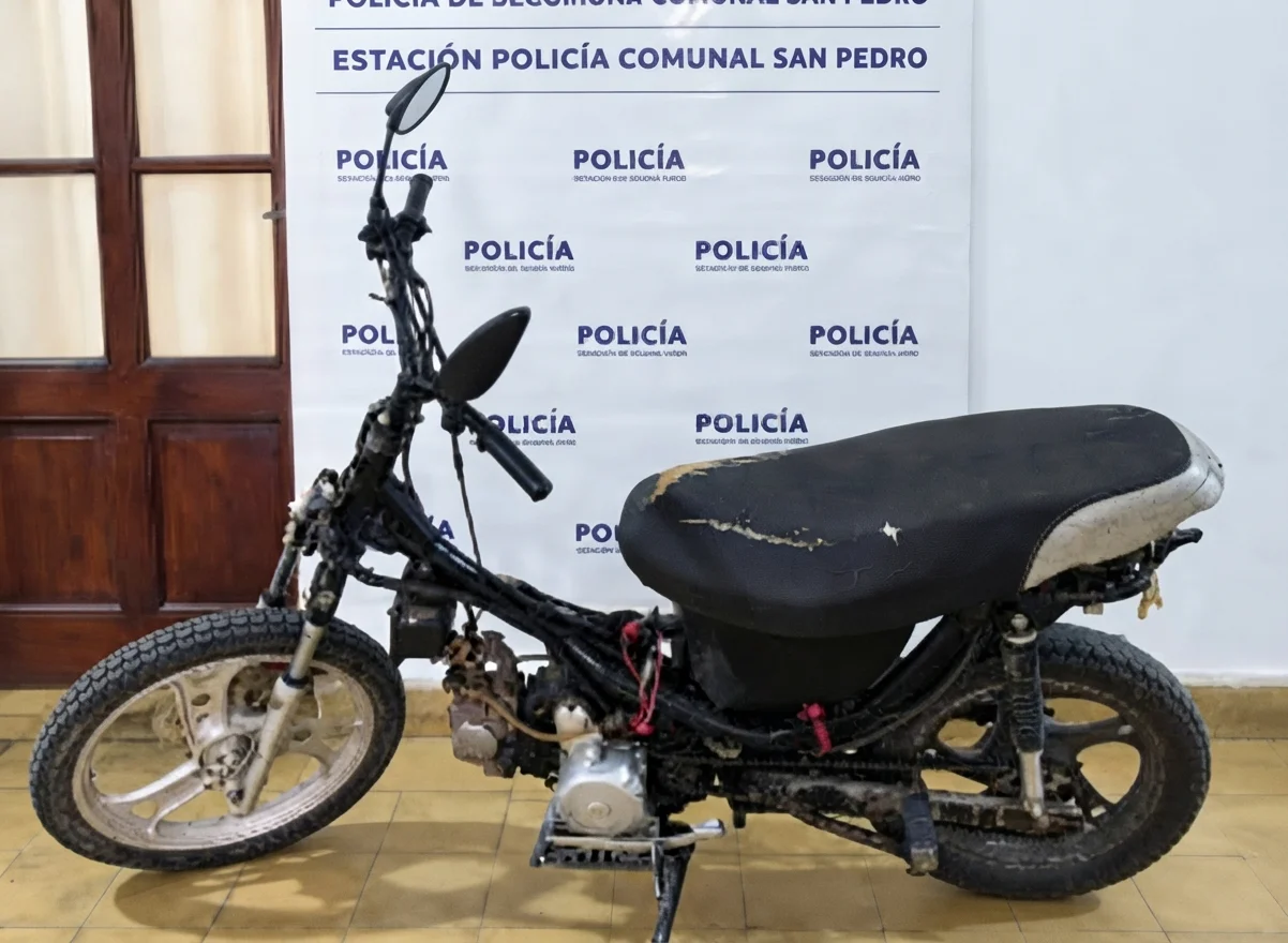 Moto secuestrado otro