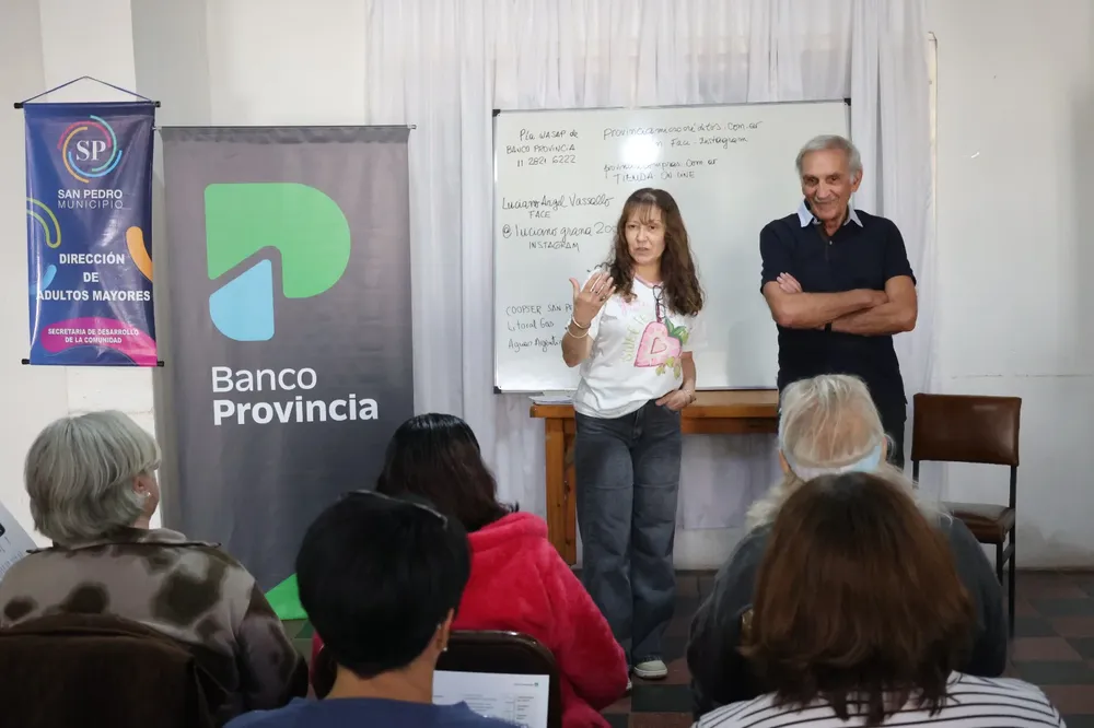 Charla educación financiera Banco Provincia 1