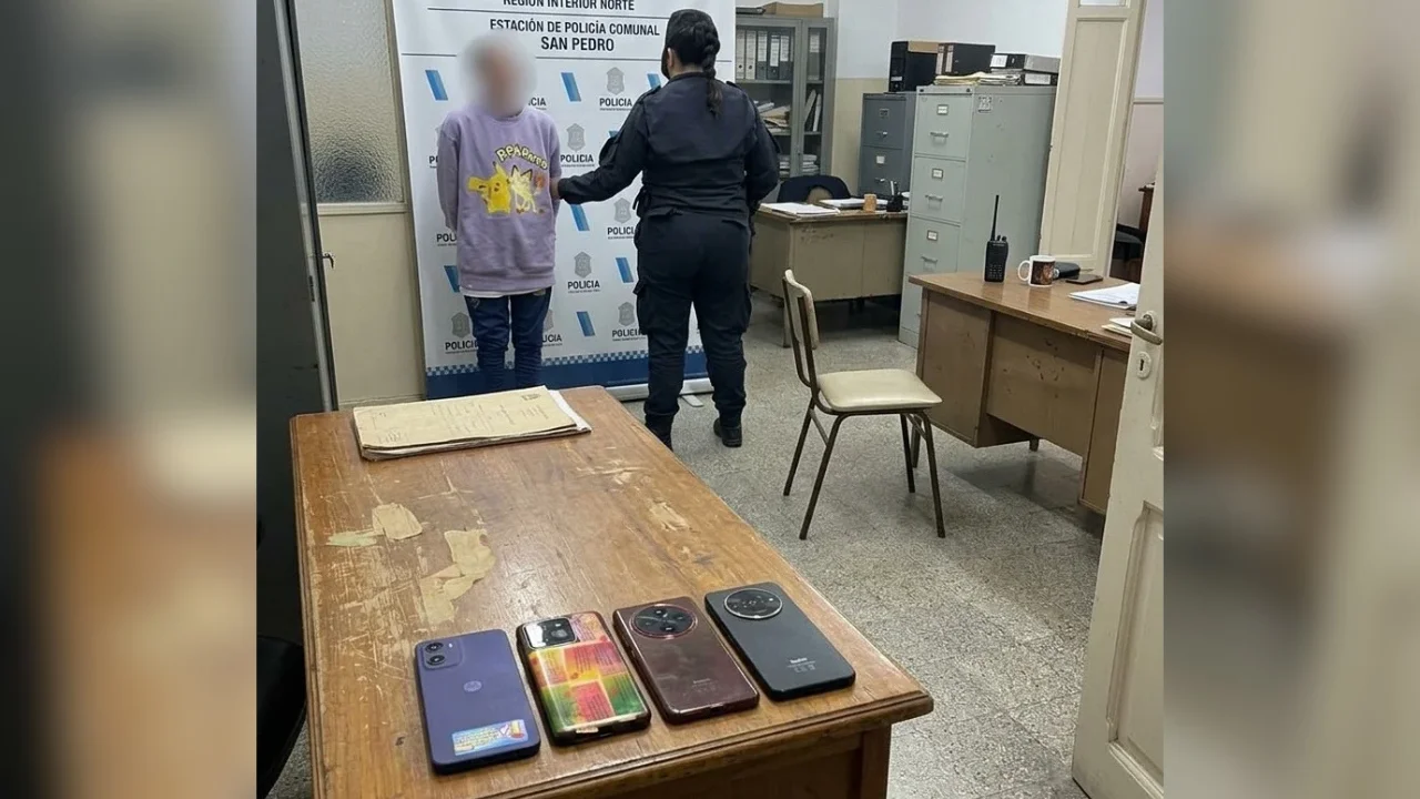Detenida mujer 